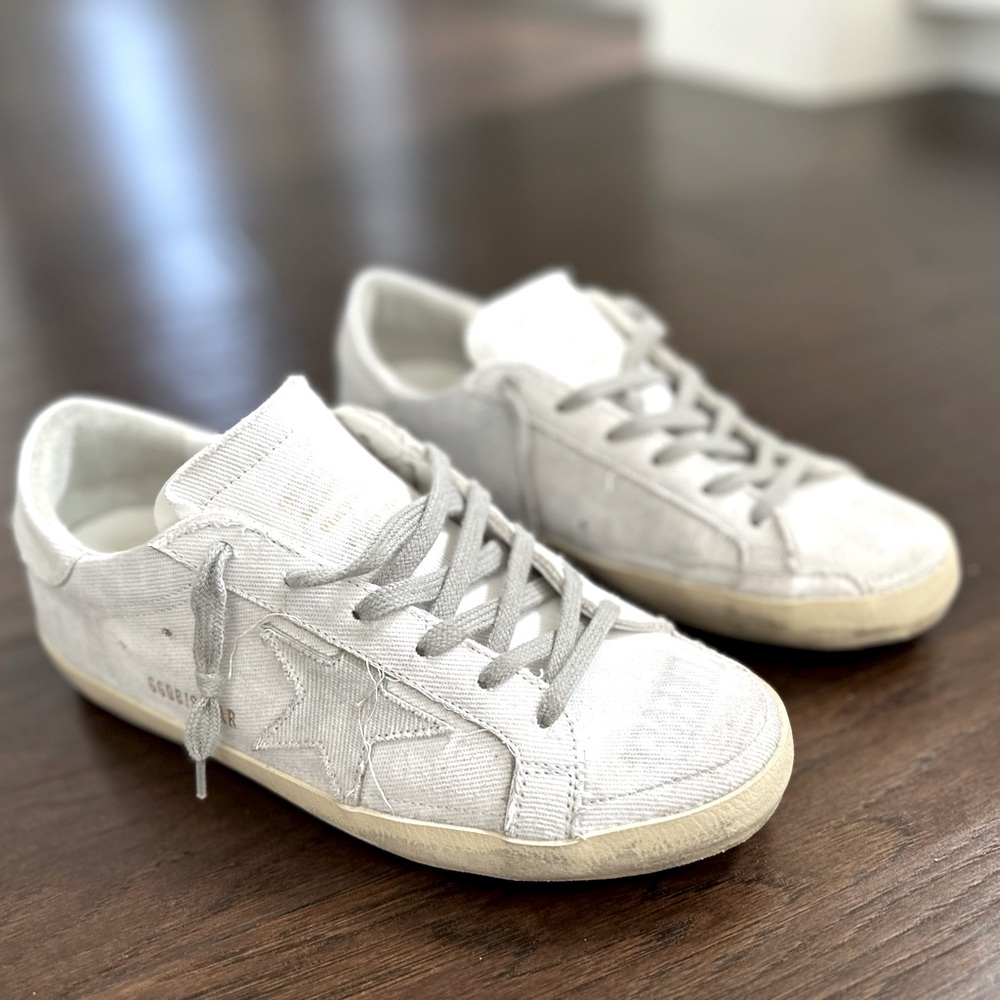 Golden Goose White Superstar Size 39